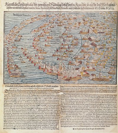 The Battle of Lepanto by Hans Rogel
